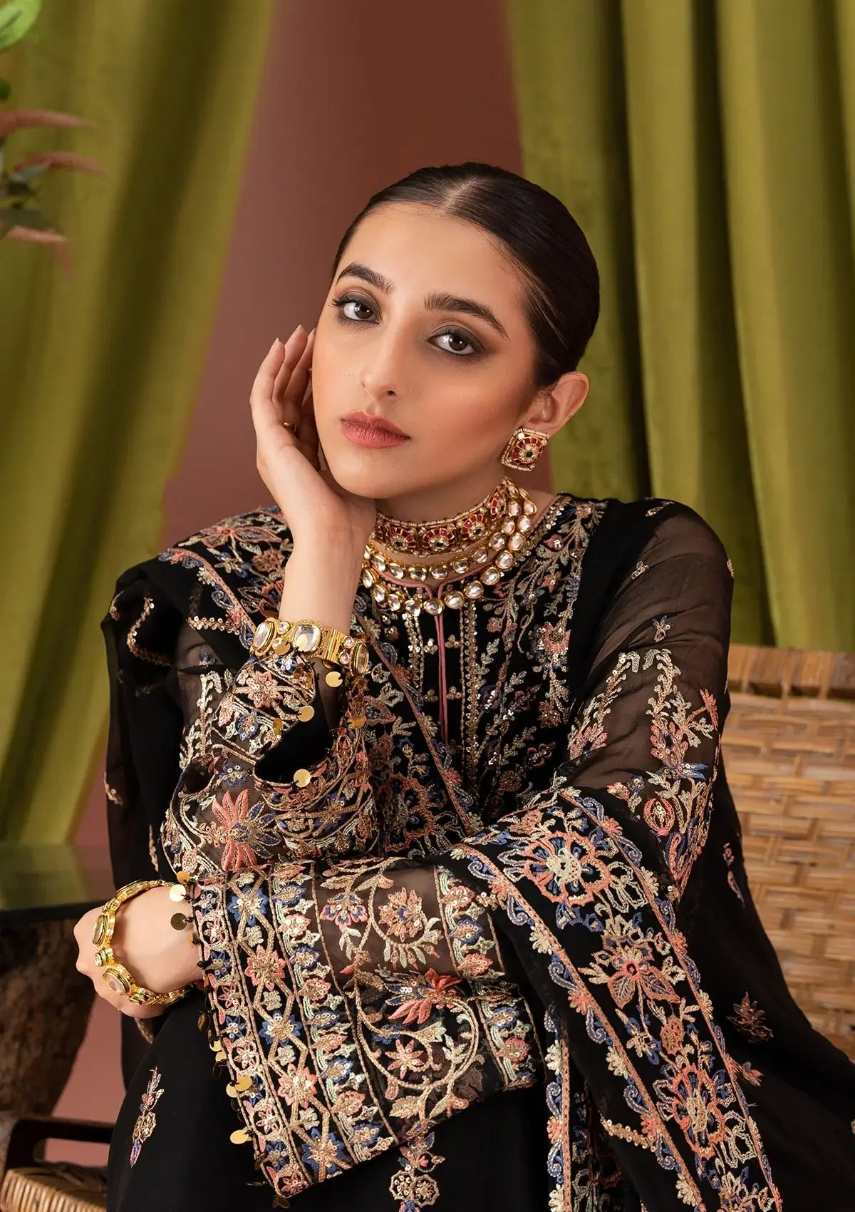 Aik Atelier | Formals Collection | LOOK 06 -  Aik Atelier Formal - Original Designer Dress - House of Maryam
