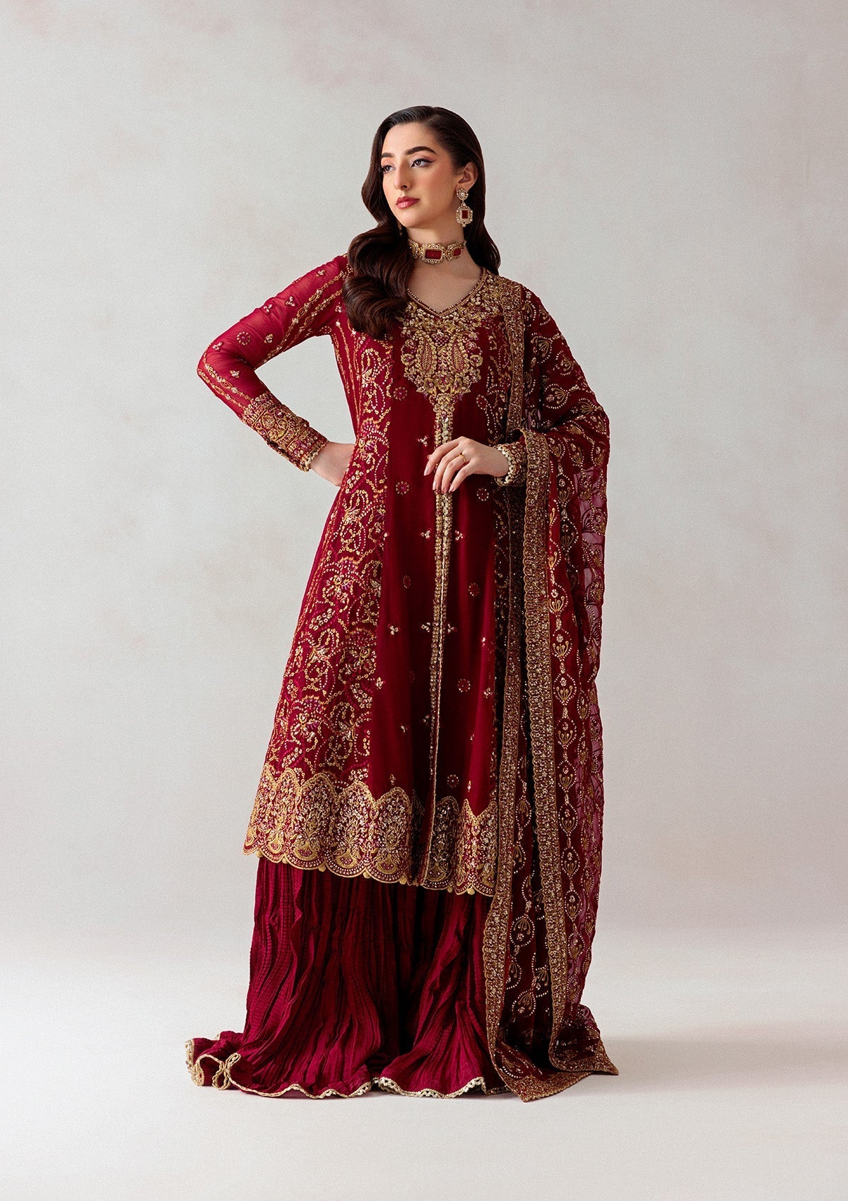 Aik Atelier | Formals 25 | 06 -  Aik Atelier Ladies Clothes - Original Designer Dress - House of Maryam