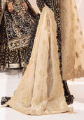 Aik Atelier | LIGHT GOLD TISSUE SHAWL -  Aik Atelier Bridal - Original Designer Dress - House of Maryam