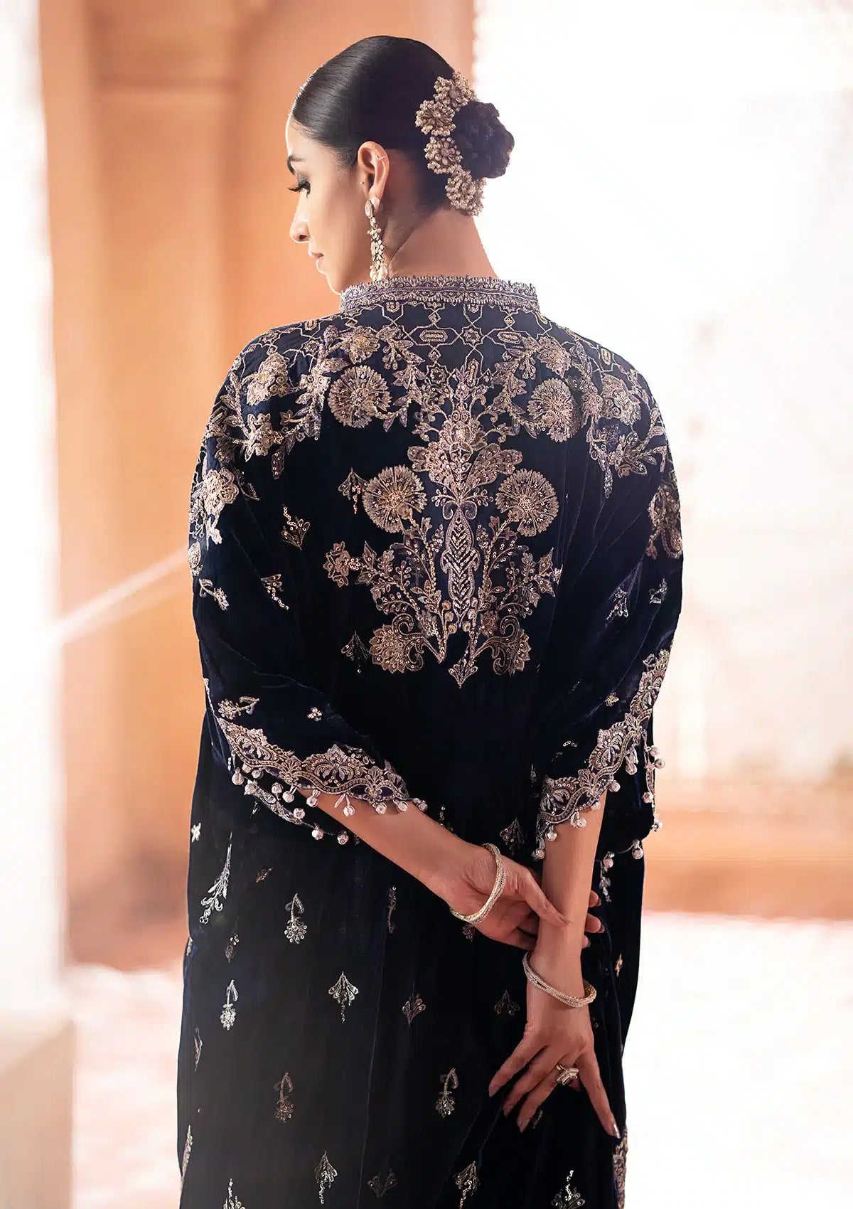 Aik Atelier | Zardozi Velvet 23 | 10 -  Aik Atelier Bridal - Original Designer Dress - House of Maryam