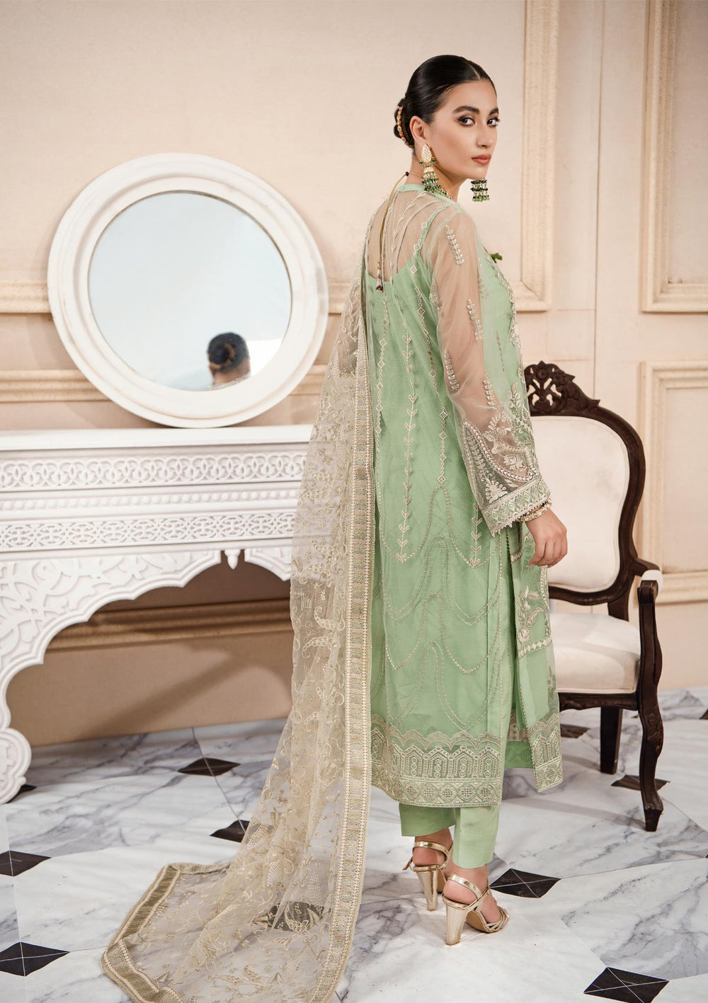 Aik Atelier | Formals Collection | LUMIERE - LOOK 03 -  Aik Atelier Formal - Original Designer Dress - House of Maryam