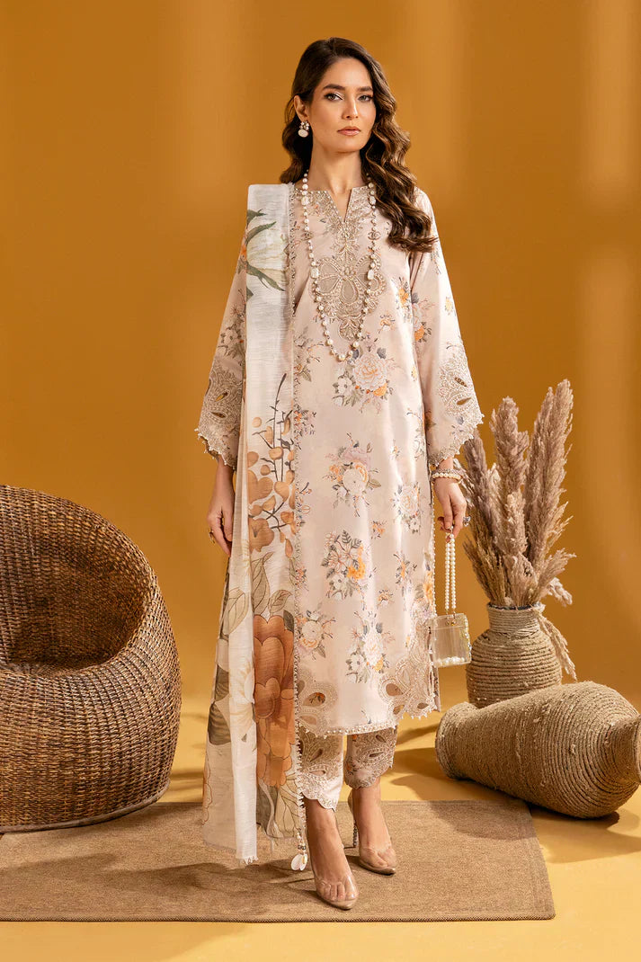 Alizeh | Maahi Embroidered Lawn | Hiza -  Alizeh Luxury - Original Designer Dress - House of Maryam