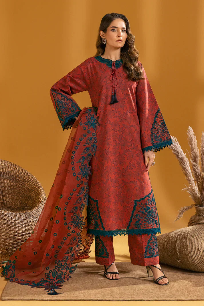 Alizeh | Maahi Embroidered Lawn | Mira -  Alizeh Luxury - Original Designer Dress - House of Maryam