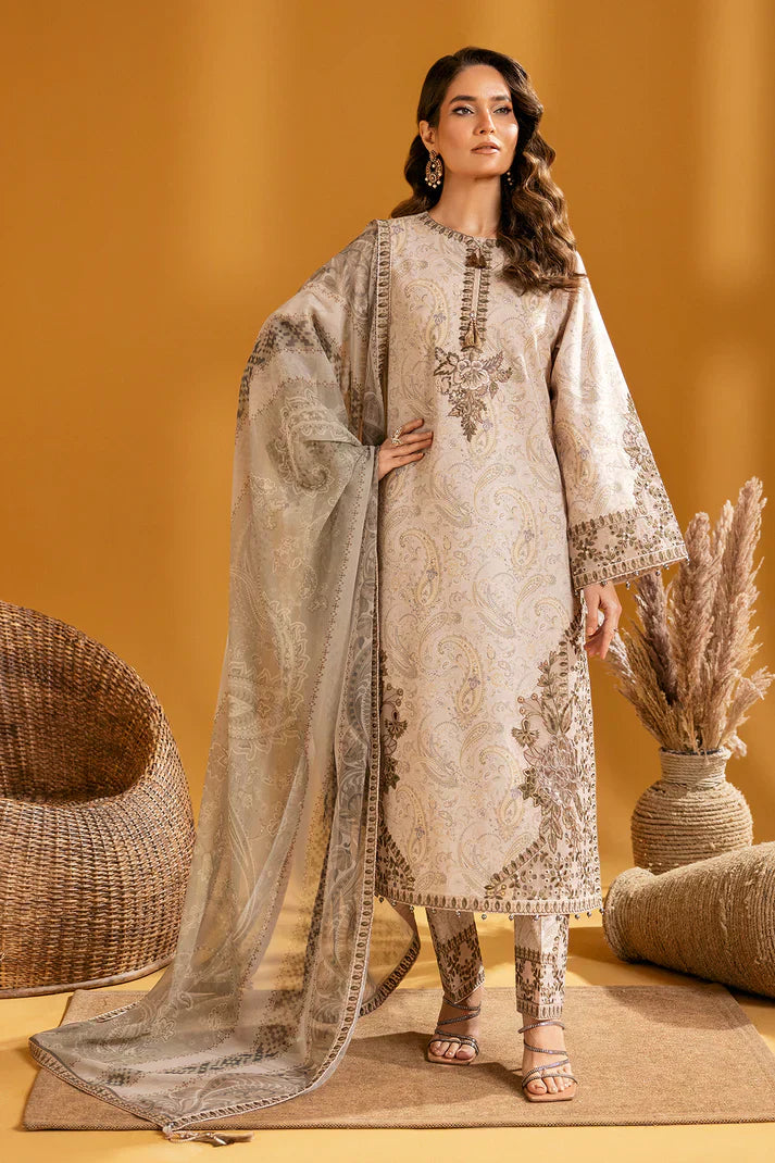 Alizeh | Maahi Embroidered Lawn | Hira -  Alizeh Luxury - Original Designer Dress - House of Maryam