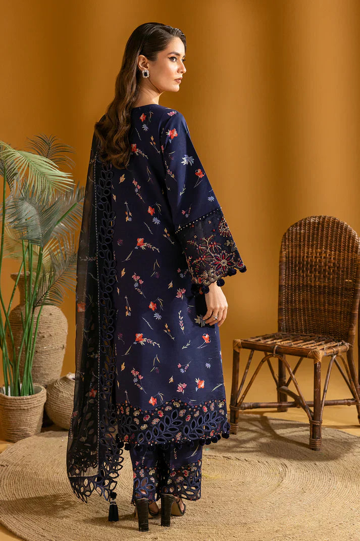 Alizeh | Maahi Embroidered Lawn | Iris -  Alizeh Luxury - Original Designer Dress - House of Maryam