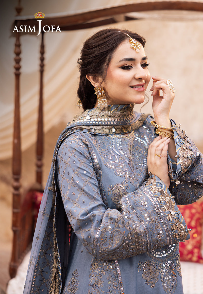 Asim Jofa | Chikankari Eid24 | AJCE-12 -  Asim Jofa Formal - Original Designer Dress - House of Maryam