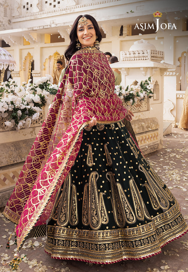 Asim Jofa | Shehnai Festive Collection | AJSH-11 -  Asim Jofa Bridal - Original Designer Dress - House of Maryam