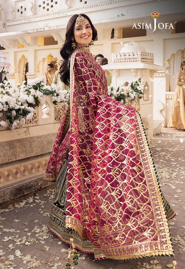 Asim Jofa | Shehnai Festive Collection | AJSH-11 -  Asim Jofa Bridal - Original Designer Dress - House of Maryam