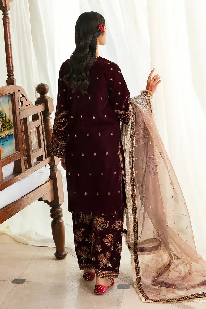 Baroque | Jahanara Luxury Velvet 23 | UF-250 -  Baroque Formal - Original Designer Dress - House of Maryam