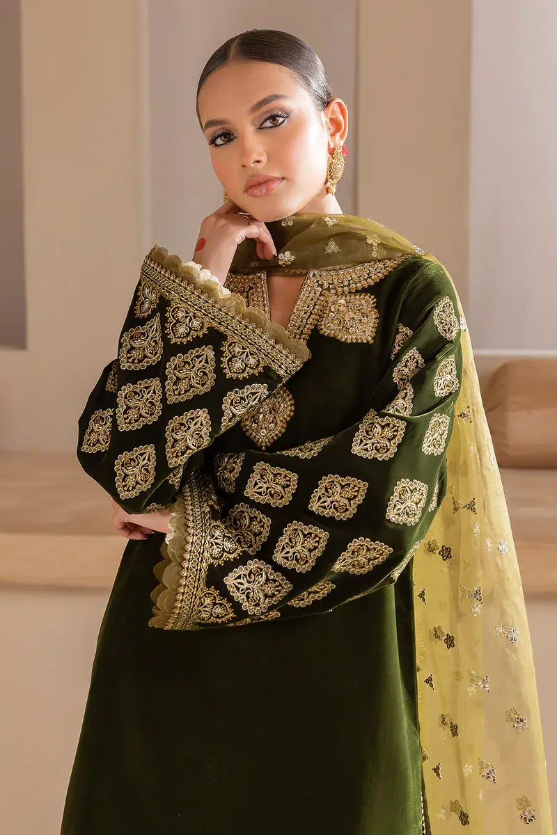 Baroque | Jahanara Luxury Velvet 23 | UF-425 -  Baroque Formal - Original Designer Dress - House of Maryam