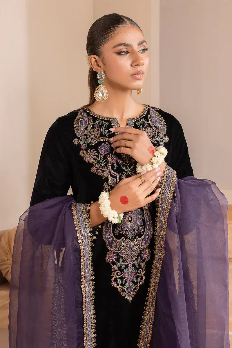 Baroque | Jahanara Luxury Velvet 23 | UF-426 -  Baroque Formal - Original Designer Dress - House of Maryam