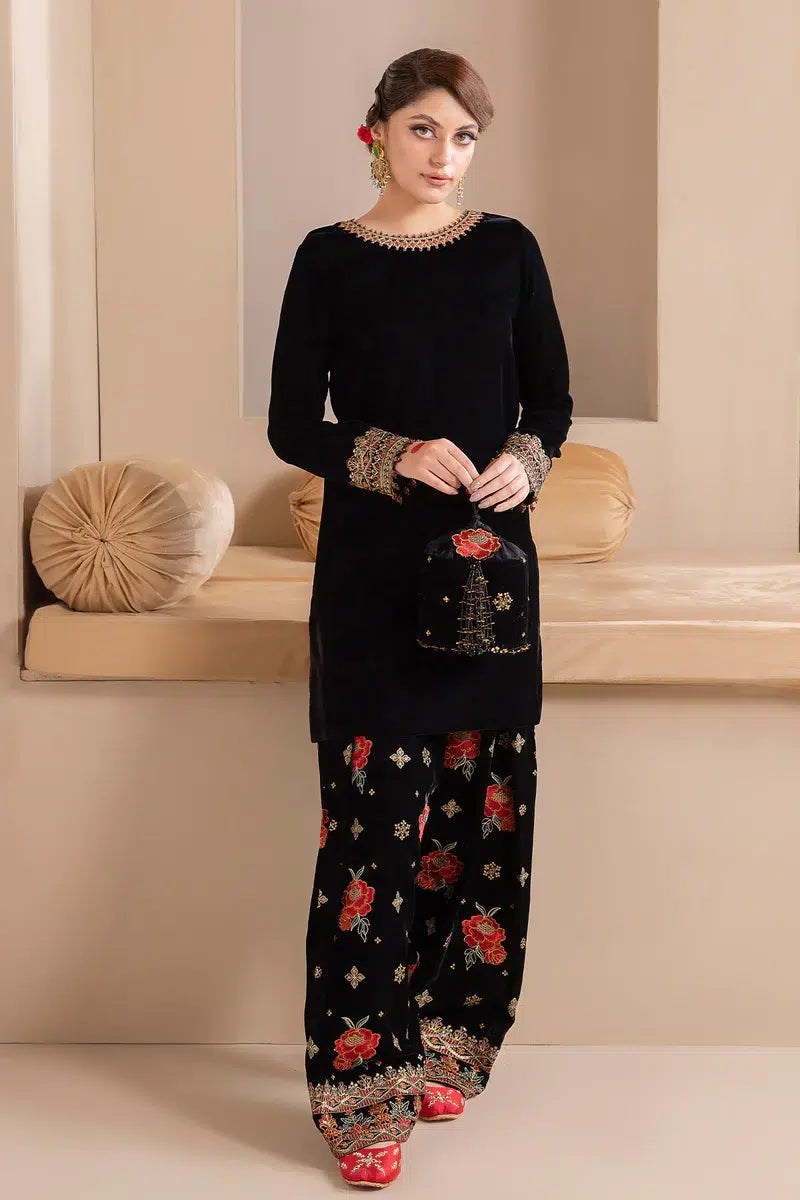 Baroque | Jahanara Luxury Velvet 23 | UF-427 -  Baroque Formal - Original Designer Dress - House of Maryam