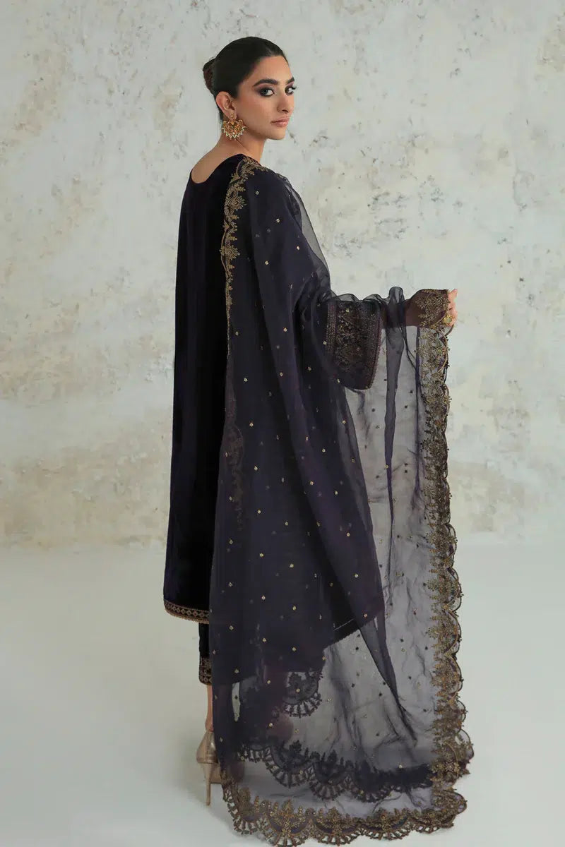 Baroque | Jahanara Luxury Velvet 23 | UF-239 -  Baroque Formal - Original Designer Dress - House of Maryam