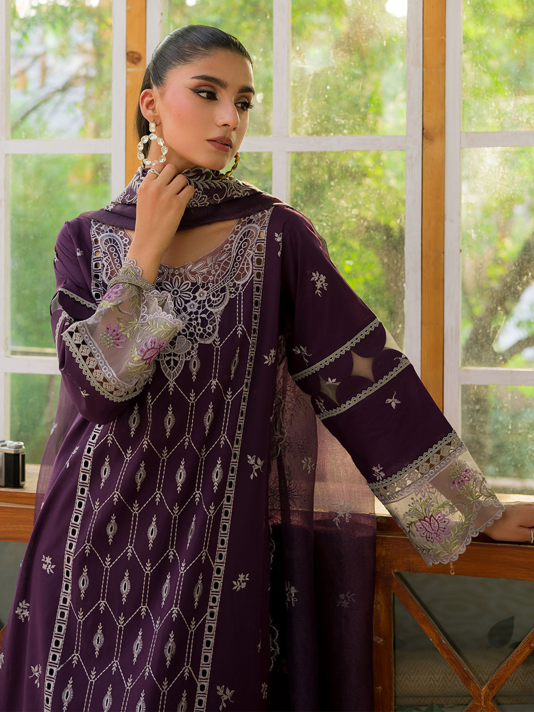 Mahnur | Bella Lawn 24 | BL - 11 -  Mahnur Luxury - Original Designer Dress - House of Maryam