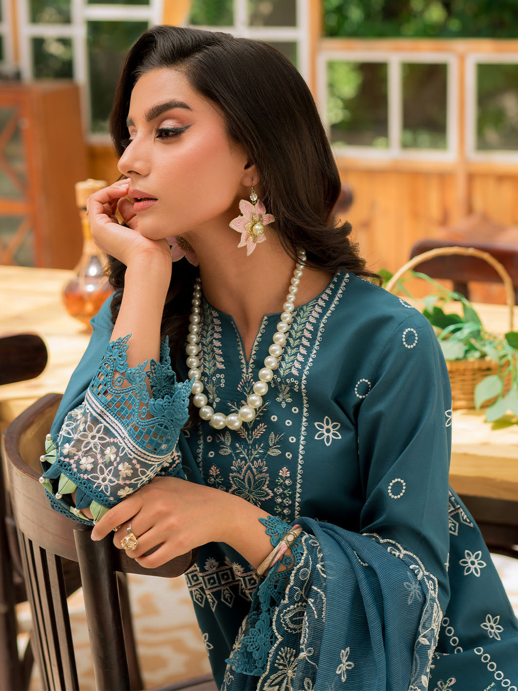 Mahnur | Bella Lawn 24 | BL - 01 -  Mahnur Luxury - Original Designer Dress - House of Maryam