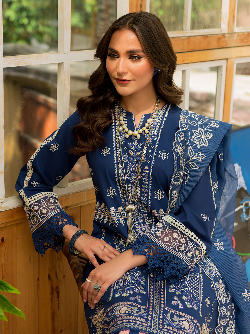 Mahnur | Bella Lawn 24 | BL - 02 -  Mahnur Luxury - Original Designer Dress - House of Maryam