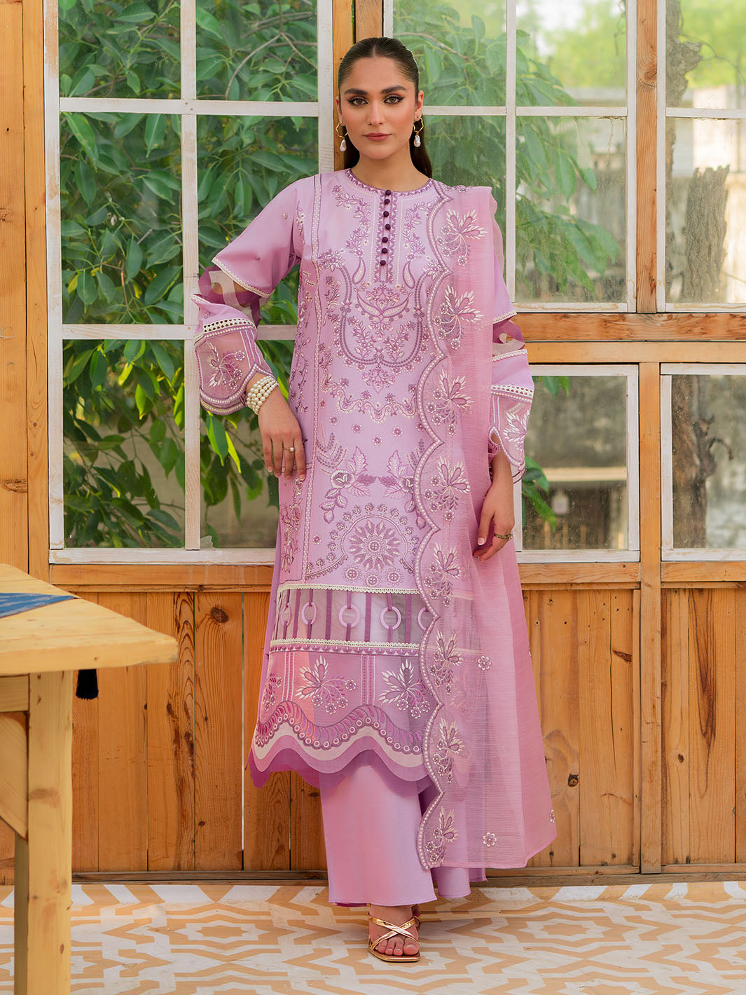 Mahnur | Bella Lawn 24 | BL - 05 -  Mahnur Luxury - Original Designer Dress - House of Maryam