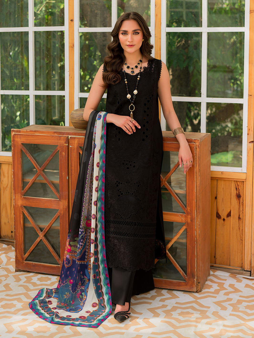 Mahnur | Bella Lawn 24 | BL - 07 -  Mahnur Luxury - Original Designer Dress - House of Maryam