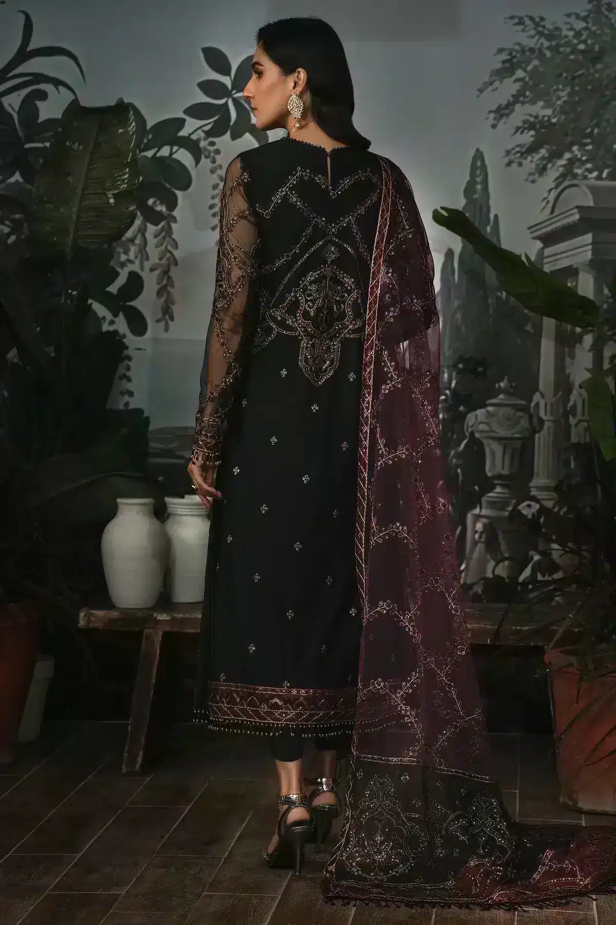 Zarif | LA ROSELLA Formals | ZLR 04 NIGHT GLOW -  Zarif Formal - Original Designer Dress - House of Maryam