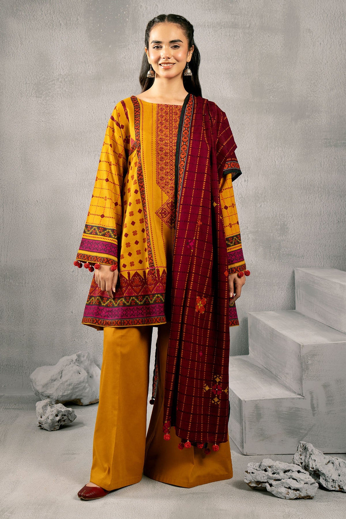 Kayseria | Winter Khaddar 24 | C6040-1 -  Kayseria Ladies Clothes - Original Designer Dress - House of Maryam