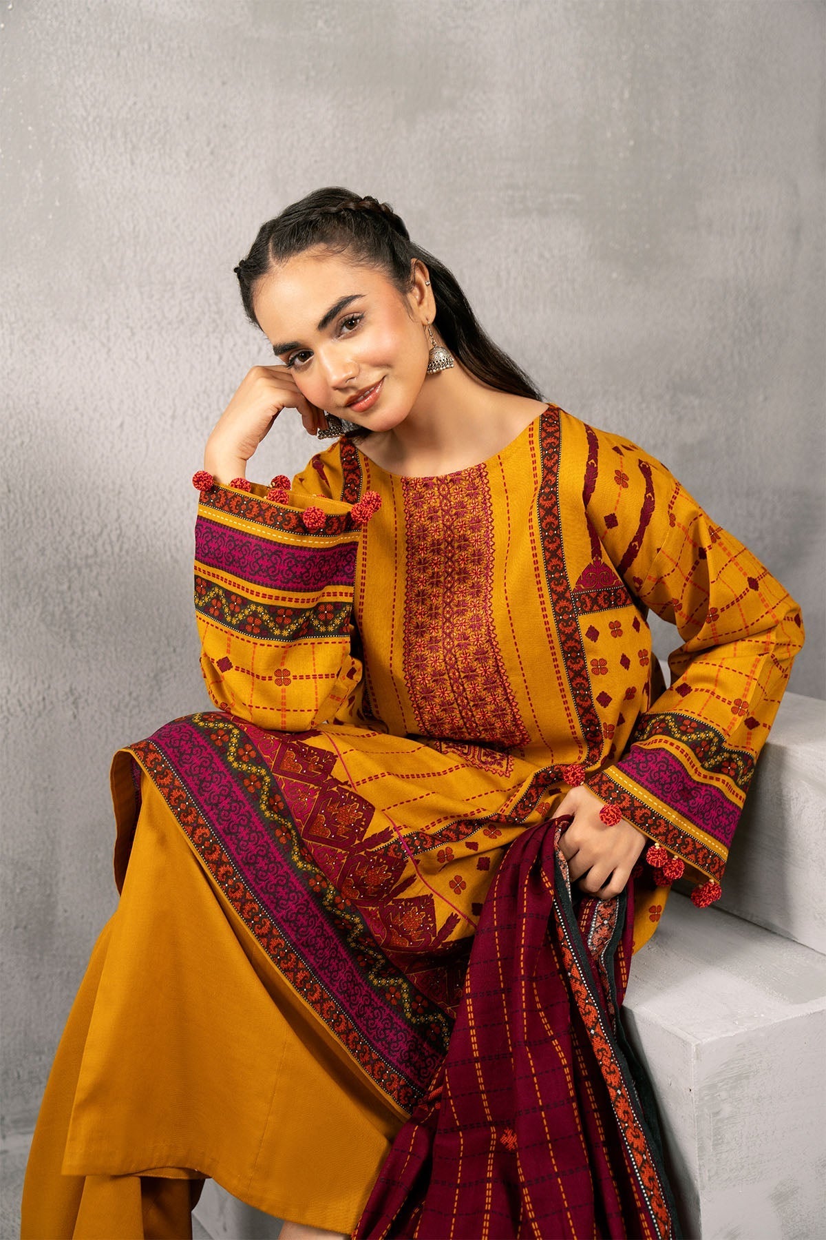 Kayseria | Winter Khaddar 24 | C6040-1 -  Kayseria Ladies Clothes - Original Designer Dress - House of Maryam