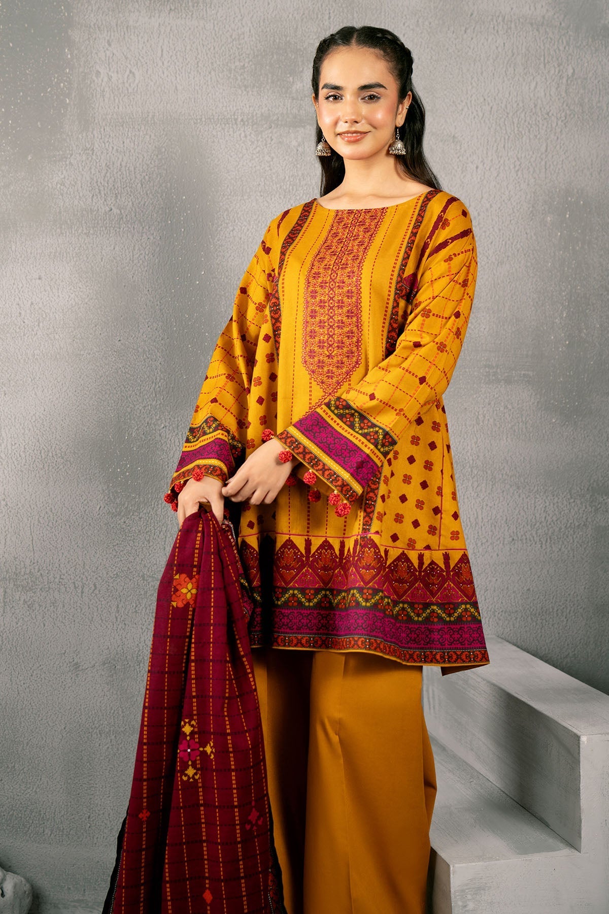 Kayseria | Winter Khaddar 24 | C6040-1 -  Kayseria Ladies Clothes - Original Designer Dress - House of Maryam