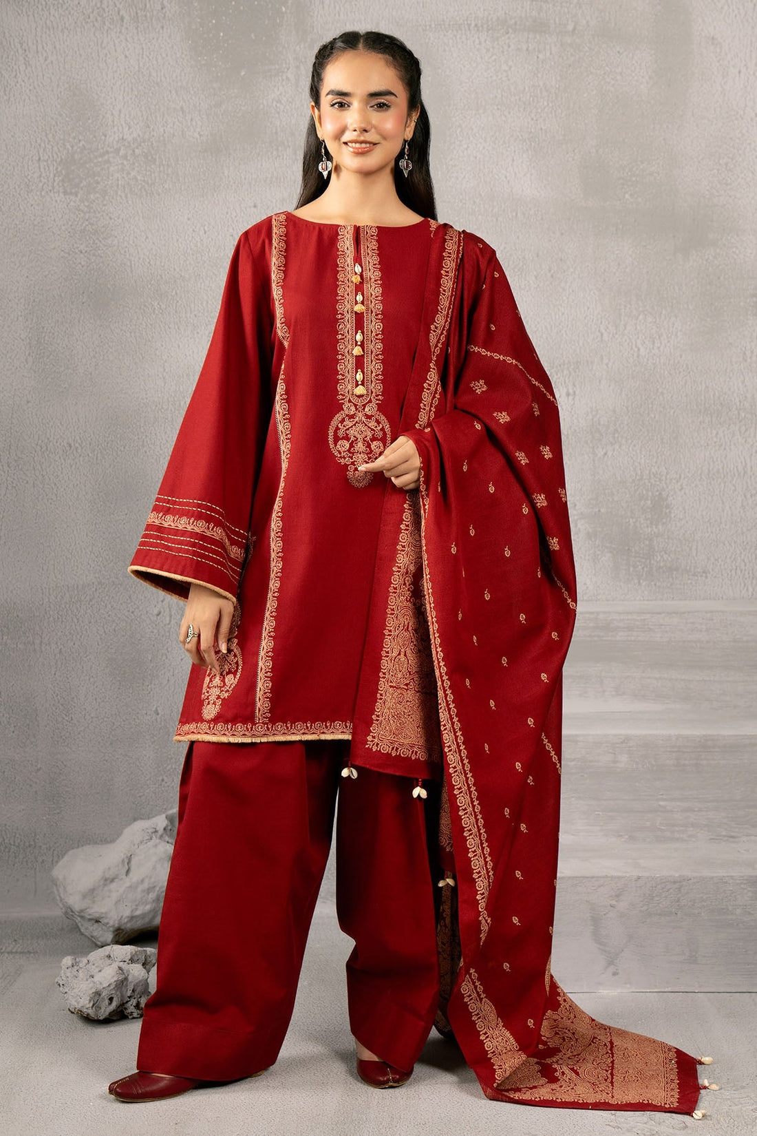 Kayseria | Winter Khaddar 24 | C6068-1 -  Kayseria Ladies Clothes - Original Designer Dress - House of Maryam