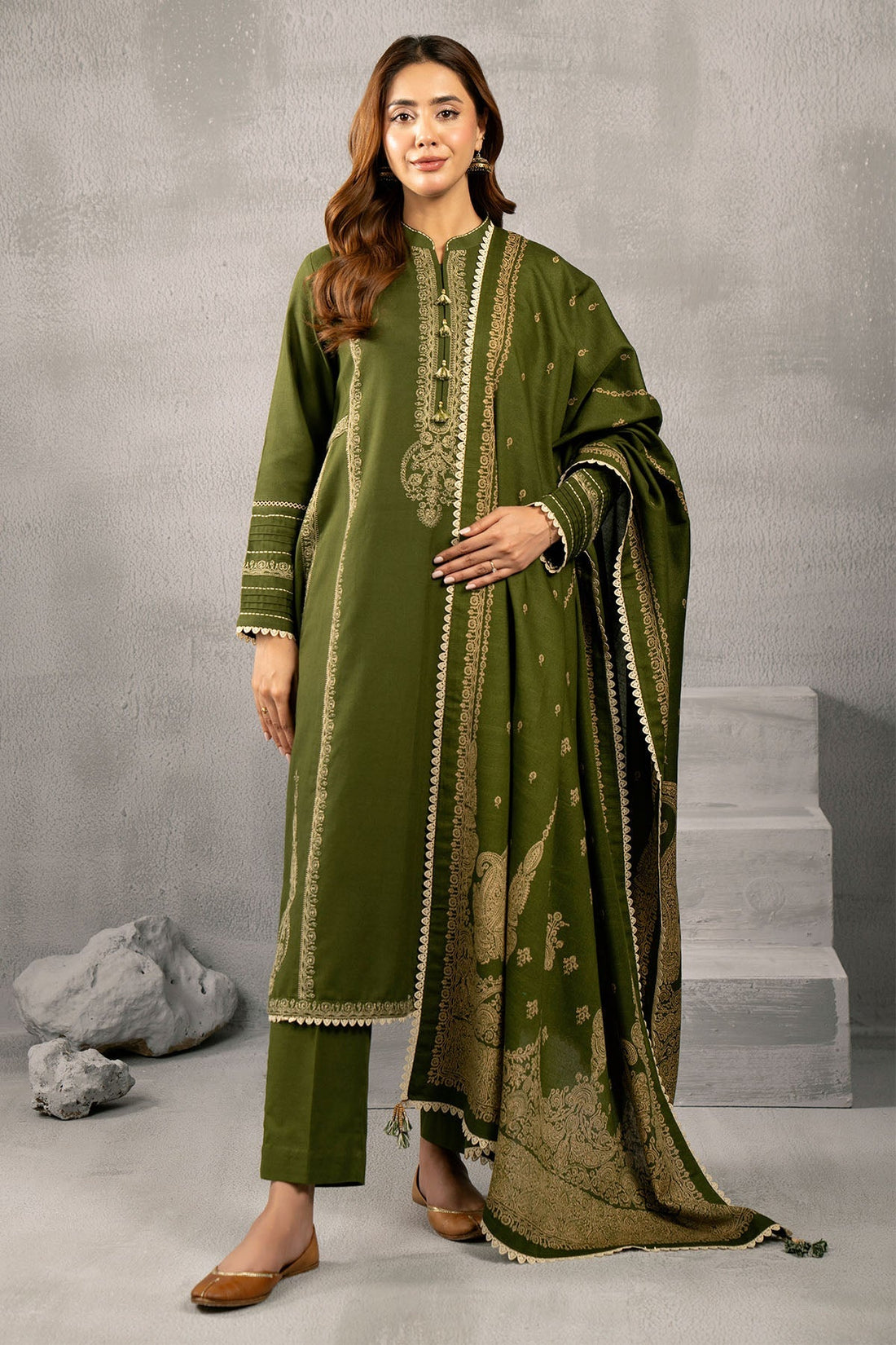 Kayseria | Winter Khaddar 24 | C6068-2 -  Kayseria Ladies Clothes - Original Designer Dress - House of Maryam