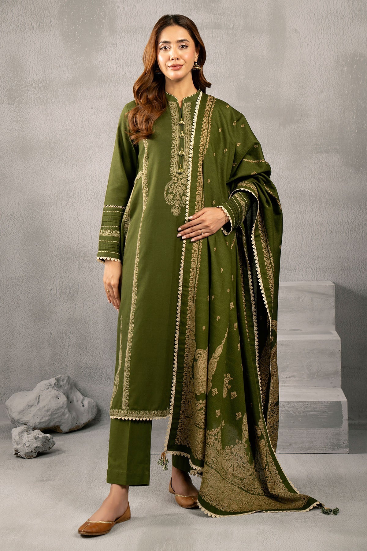 Kayseria | Winter Khaddar 24 | C6068-2 -  Kayseria Ladies Clothes - Original Designer Dress - House of Maryam