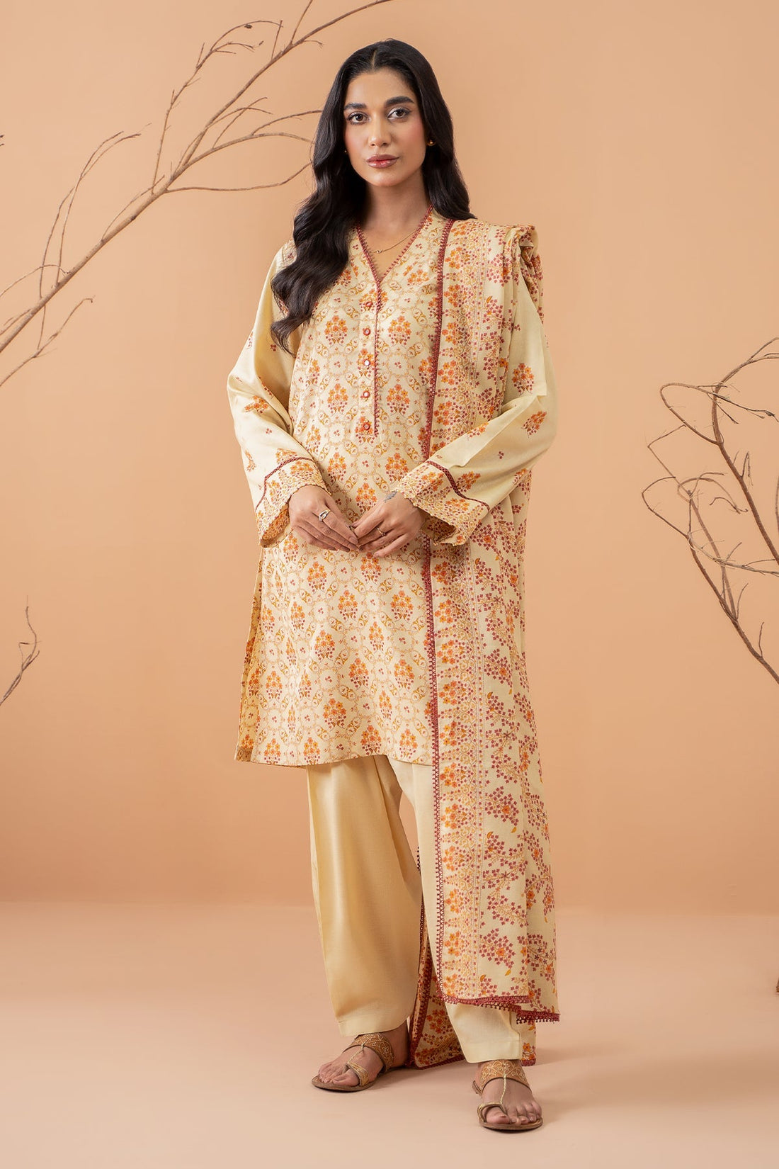 Kayseria | Winter Khaddar 24 | C6051-1-A -  Kayseria Ladies Clothes - Original Designer Dress - House of Maryam