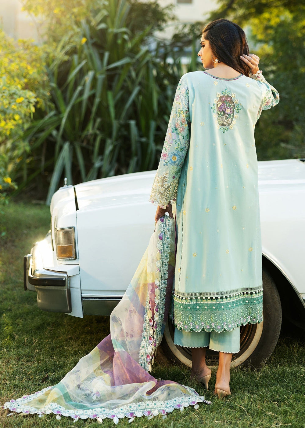 Sadaf Fawad Khan | Siraa Lawn 25 | MID SUMMER EVENING - A -  Sadaf Fawad Khan Ladies Clothes - Original Designer Dress - House of Maryam