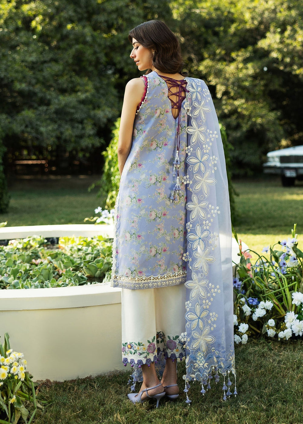 Sadaf Fawad Khan | Siraa Lawn 25 | BLOOM - A -  Sadaf Fawad Khan Ladies Clothes - Original Designer Dress - House of Maryam