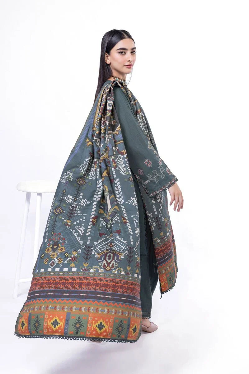 Khaadi | My Winter Mood | DCH03 -  Khaadi Ladies Clothes - Original Designer Dress - House of Maryam