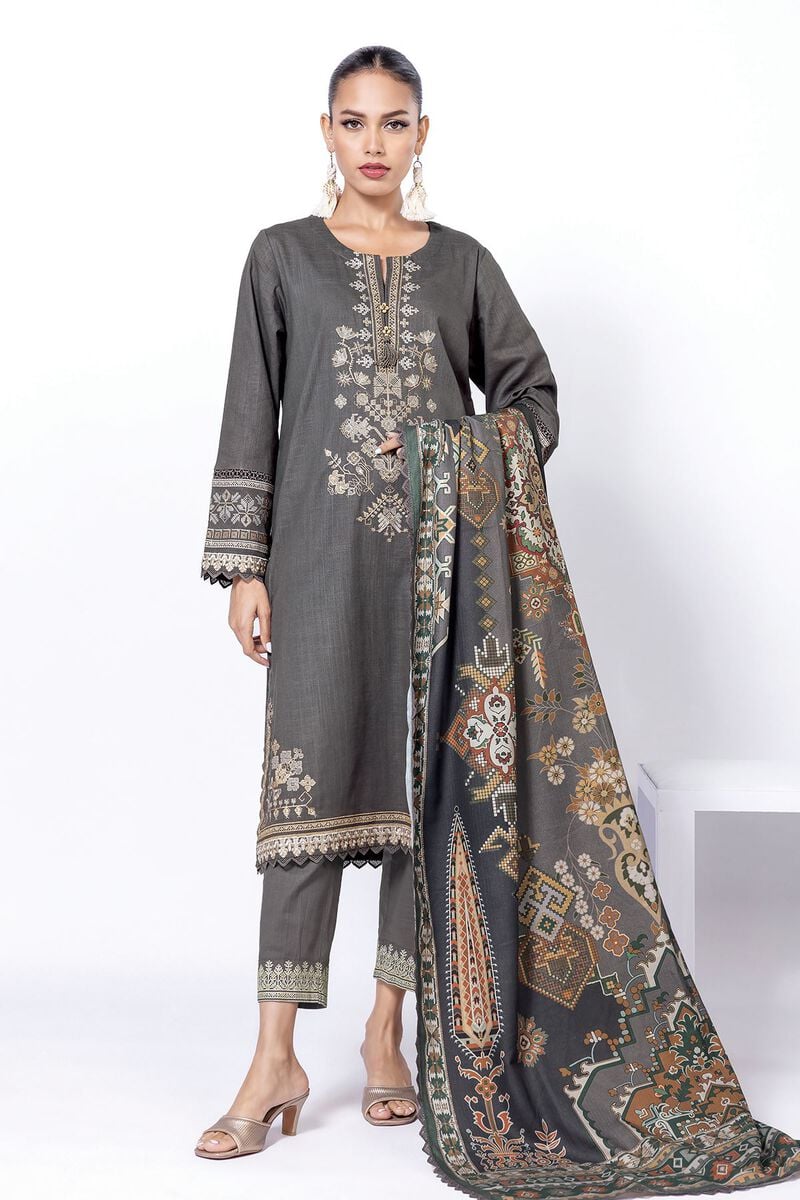 Khaadi | My Winter Mood | DCH04 -  Khaadi Ladies Clothes - Original Designer Dress - House of Maryam