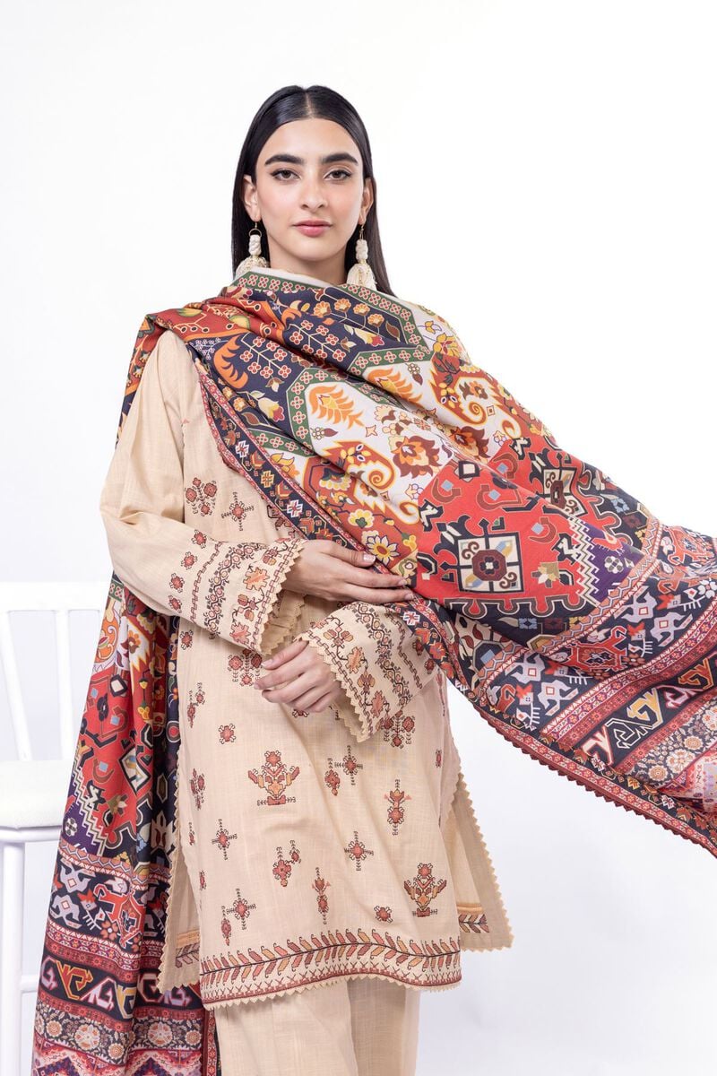 Khaadi | My Winter Mood | DCH05 -  Khaadi Ladies Clothes - Original Designer Dress - House of Maryam