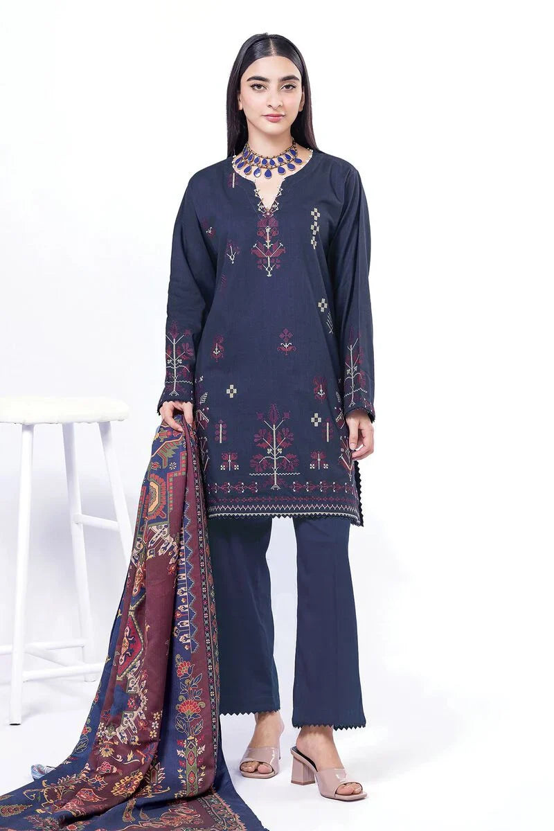 Khaadi | My Winter Mood | DCH07 -  Khaadi Ladies Clothes - Original Designer Dress - House of Maryam