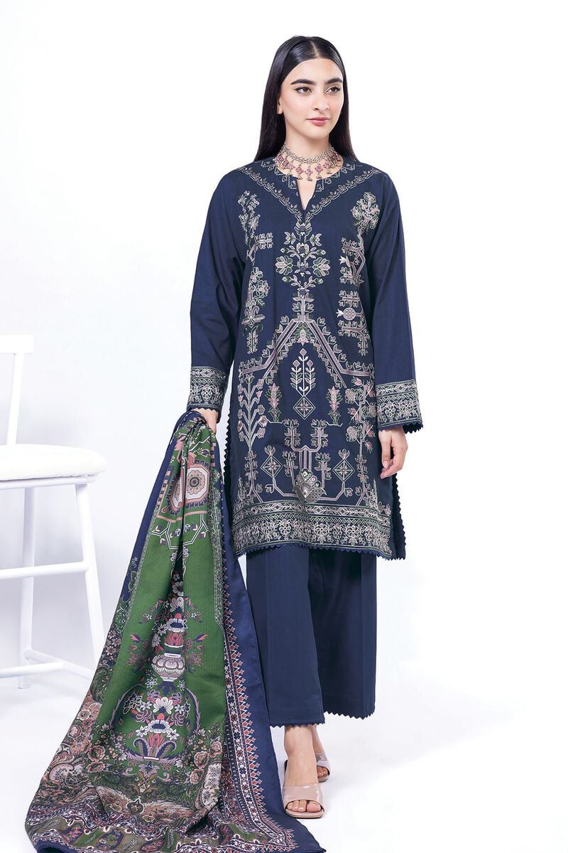 Khaadi | My Winter Mood | DCH11 -  Khaadi Ladies Clothes - Original Designer Dress - House of Maryam