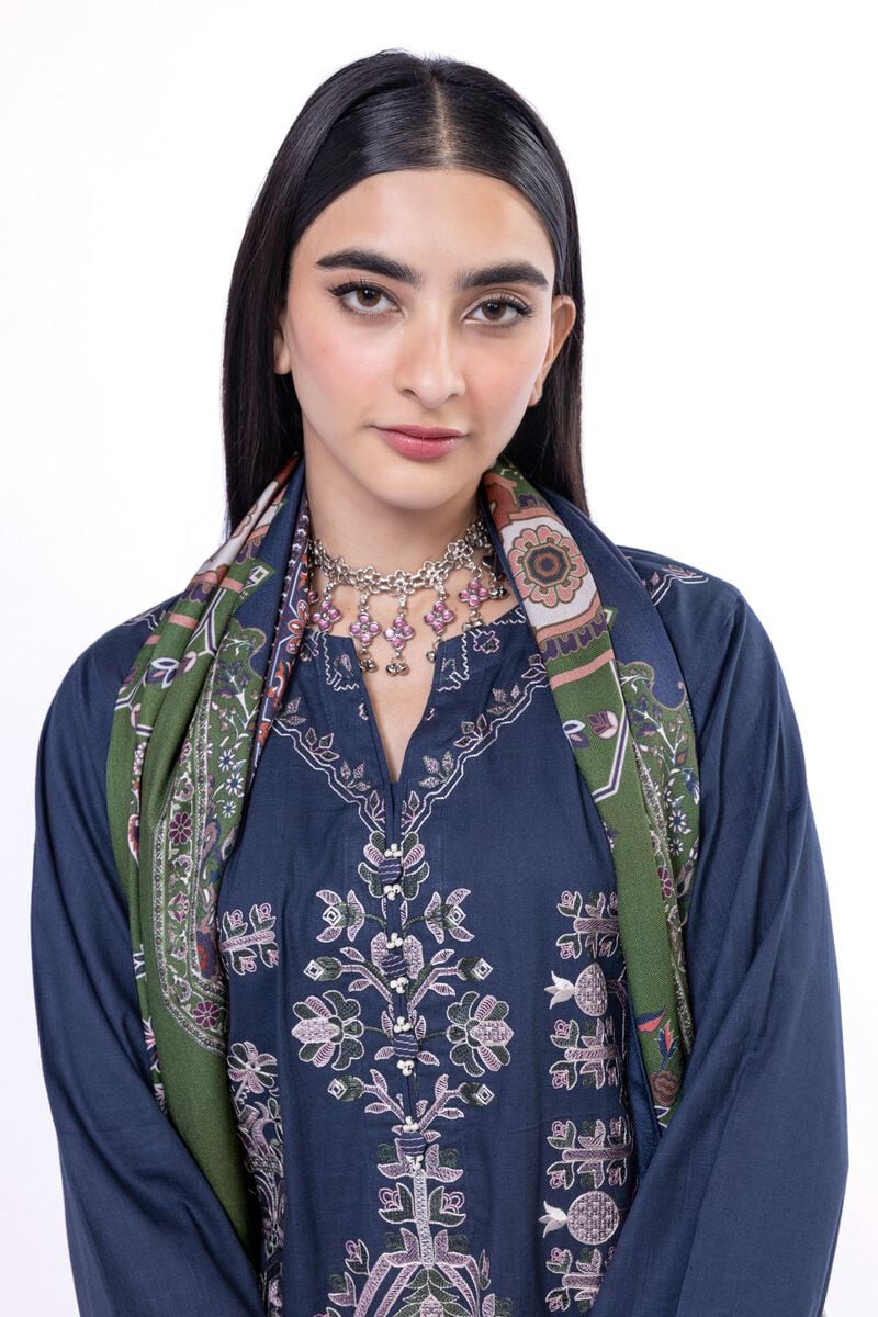 Khaadi | My Winter Mood | DCH11 -  Khaadi Ladies Clothes - Original Designer Dress - House of Maryam