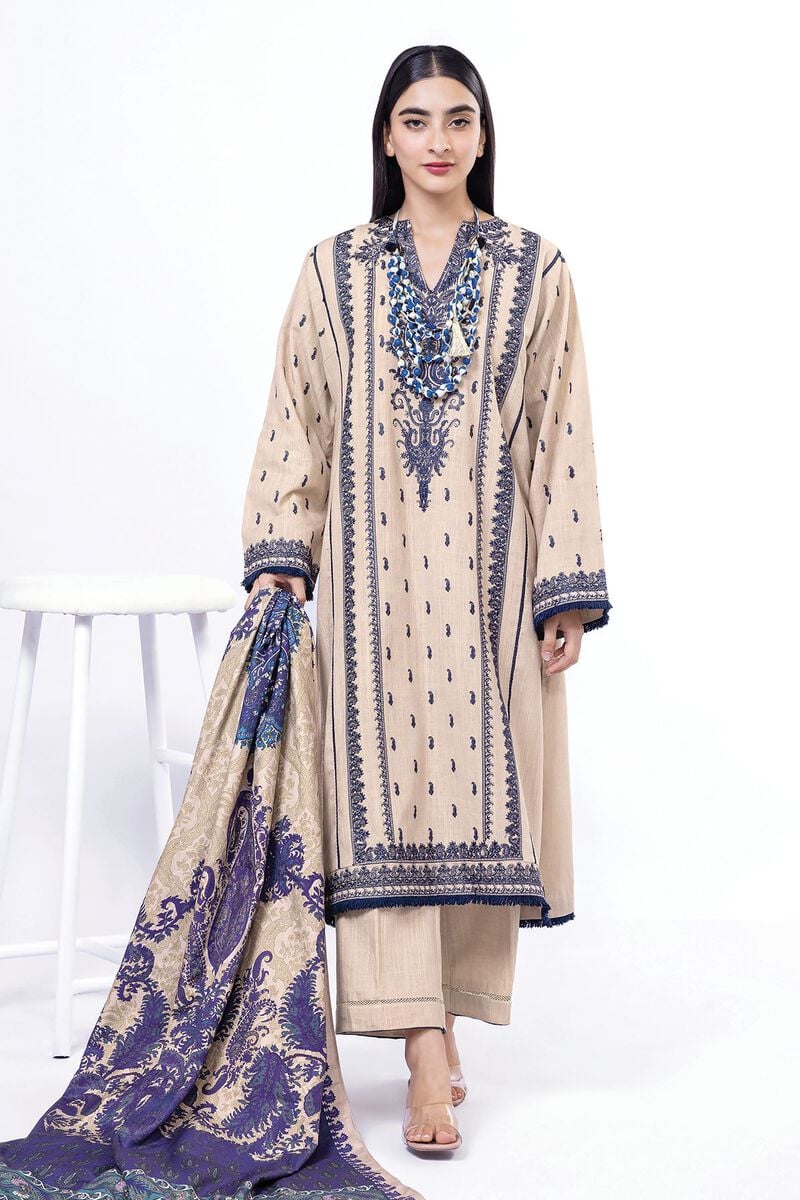 Khaadi | My Winter Mood | DK13 -  Khaadi Ladies Clothes - Original Designer Dress - House of Maryam