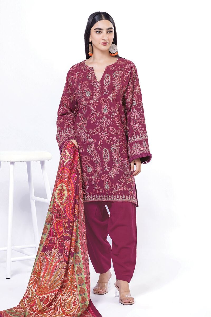 Khaadi | My Winter Mood | DK15A -  Khaadi Ladies Clothes - Original Designer Dress - House of Maryam