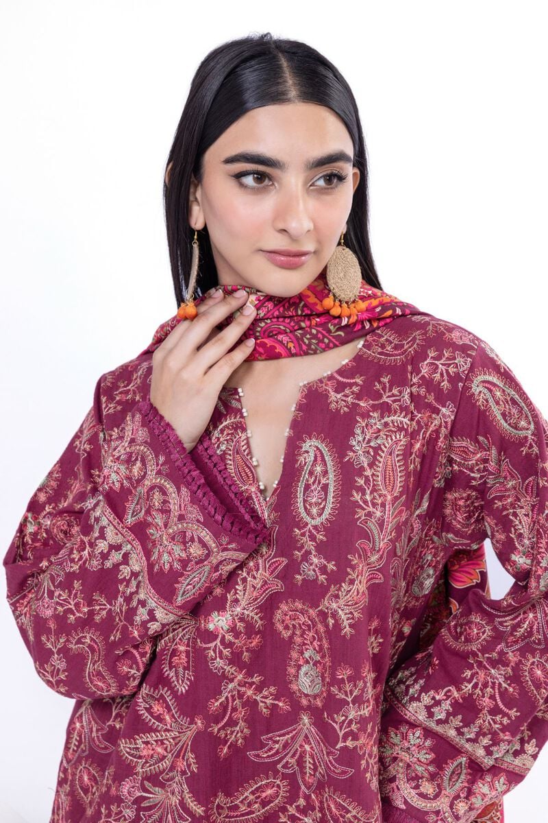 Khaadi | My Winter Mood | DK15A -  Khaadi Ladies Clothes - Original Designer Dress - House of Maryam