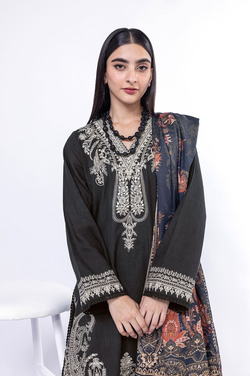 Khaadi | My Winter Mood | DK18 -  Khaadi Ladies Clothes - Original Designer Dress - House of Maryam