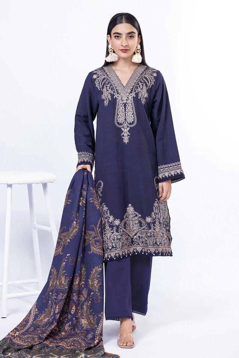Khaadi | My Winter Mood | DK18Z -  Khaadi Ladies Clothes - Original Designer Dress - House of Maryam
