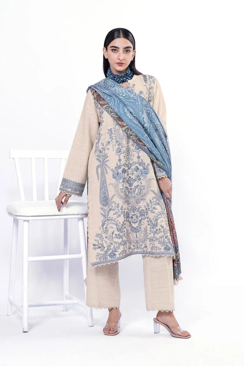 Khaadi | My Winter Mood | DK20M -  Khaadi Ladies Clothes - Original Designer Dress - House of Maryam