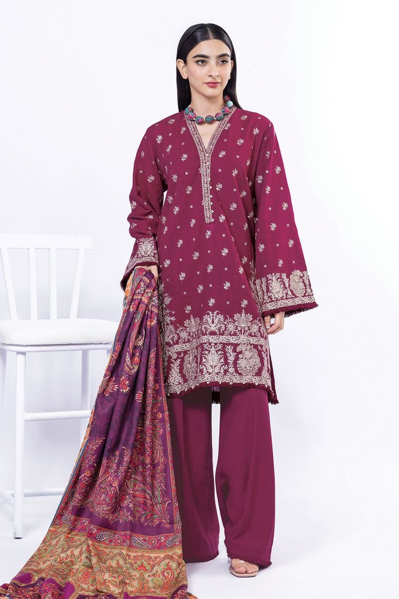 Khaadi | My Winter Mood | DK23Z -  Khaadi Ladies Clothes - Original Designer Dress - House of Maryam