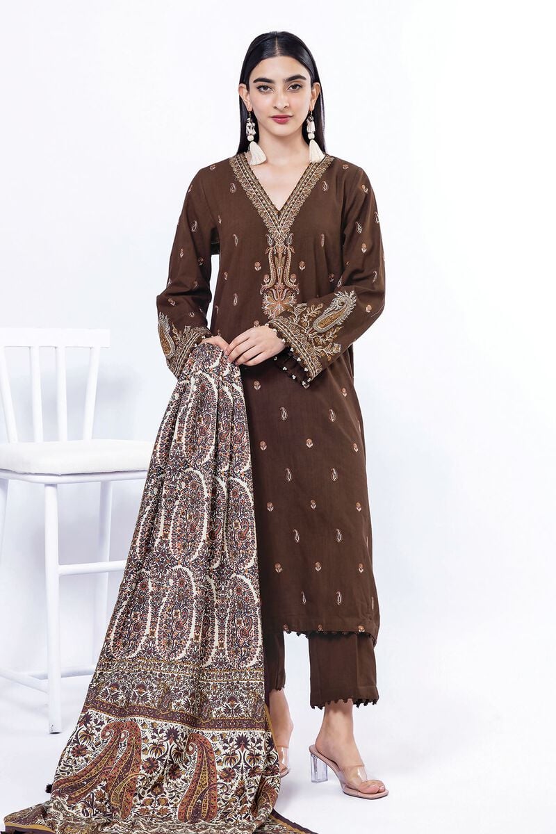 Khaadi | My Winter Mood | DK24 -  Khaadi Ladies Clothes - Original Designer Dress - House of Maryam