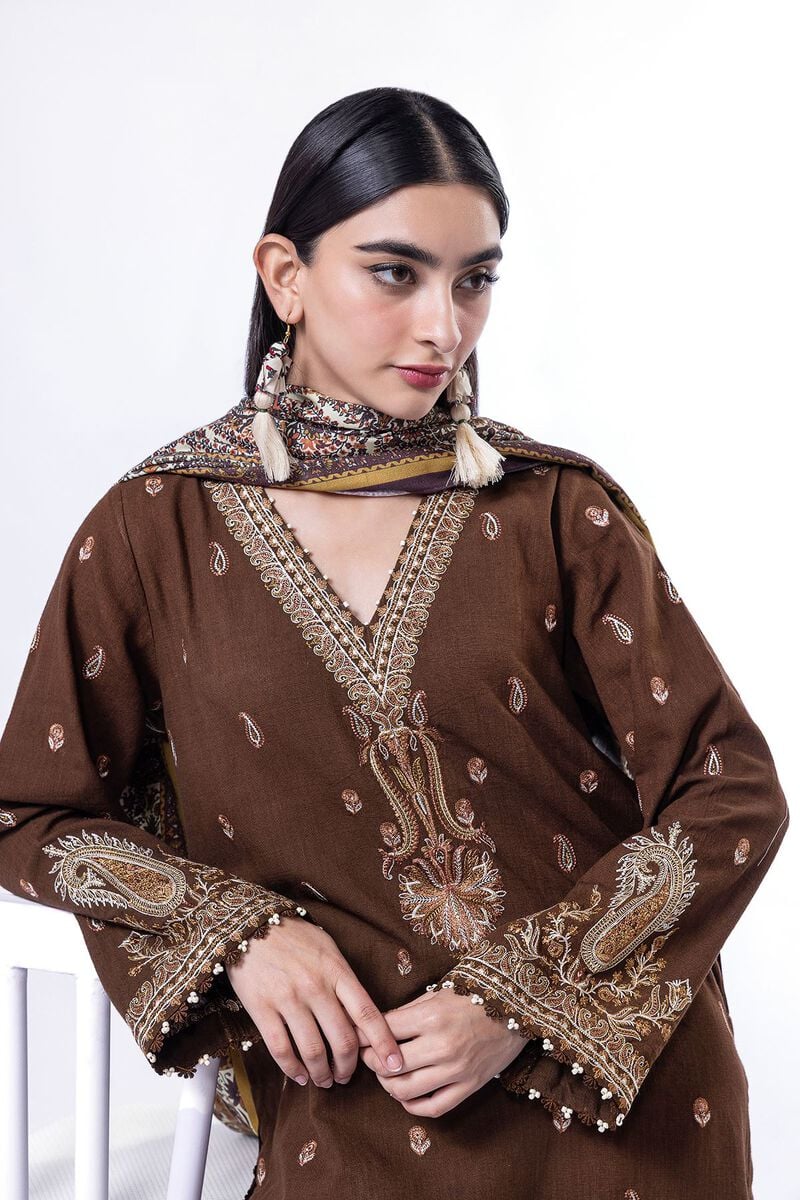 Khaadi | My Winter Mood | DK24 -  Khaadi Ladies Clothes - Original Designer Dress - House of Maryam