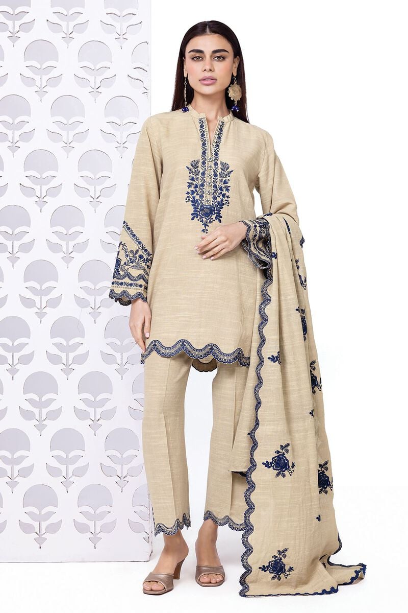 Khaadi | My Winter Mood | DKN01 -  Khaadi Ladies Clothes - Original Designer Dress - House of Maryam