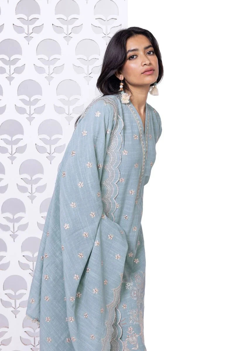 Khaadi | My Winter Mood | DKN03 -  Khaadi Ladies Clothes - Original Designer Dress - House of Maryam