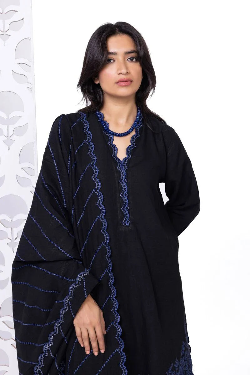 Khaadi | My Winter Mood | DKN151 -  Khaadi Ladies Clothes - Original Designer Dress - House of Maryam